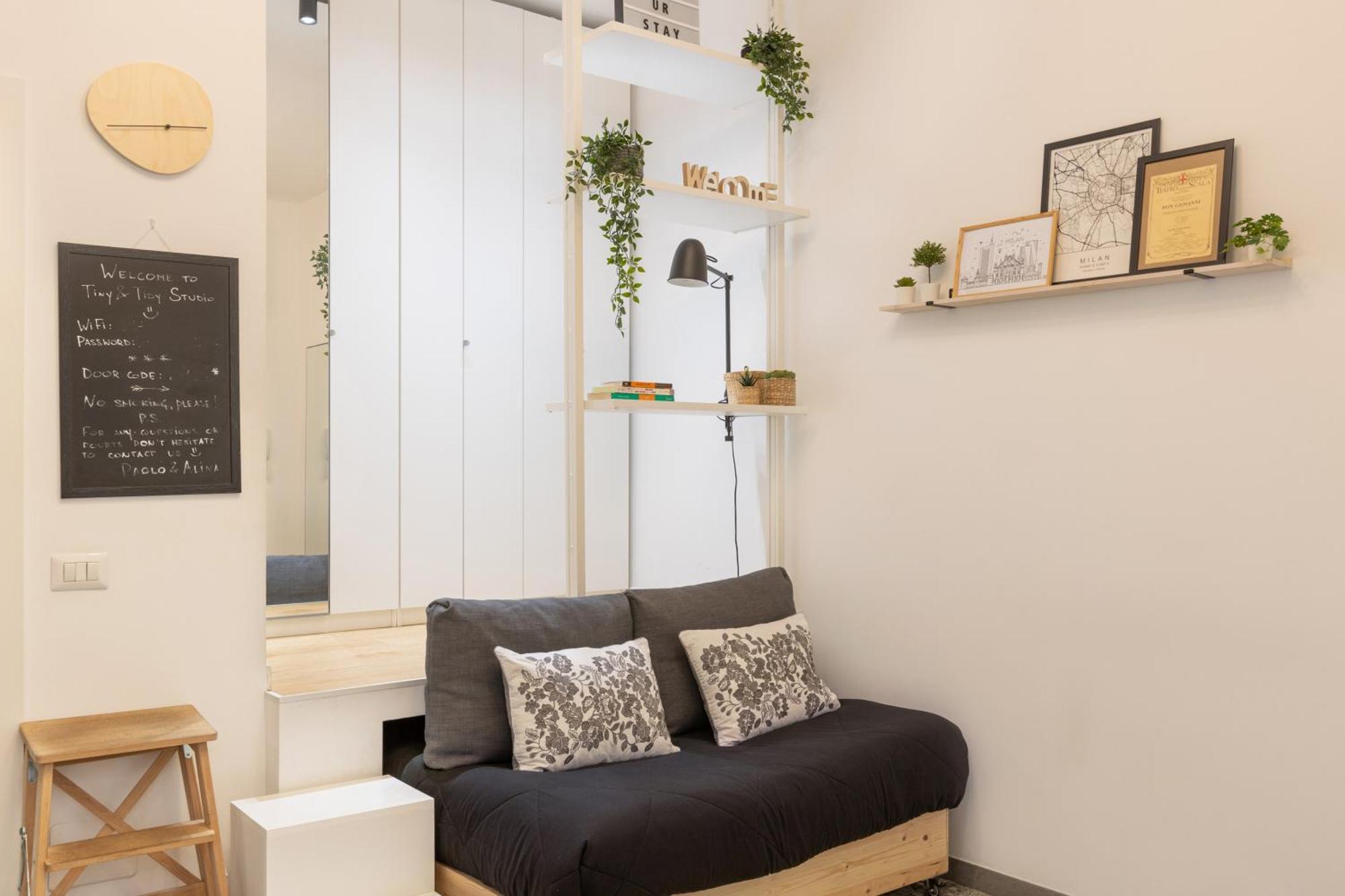 Tiny & Tidy Studio In The Key Area Of Milánó Kültér fotó